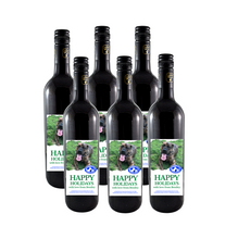 Load image into Gallery viewer, Humane Society/CHV Jolly Paw-liday Packages - 6 x Red Wine