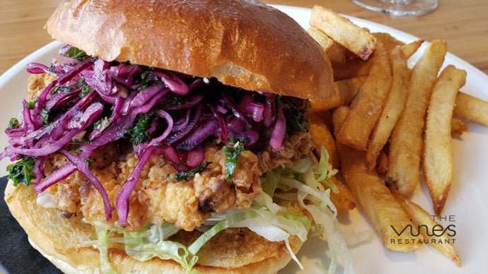 THE VINES AT CHV: Buttermilk Fried Chicken Sandwich