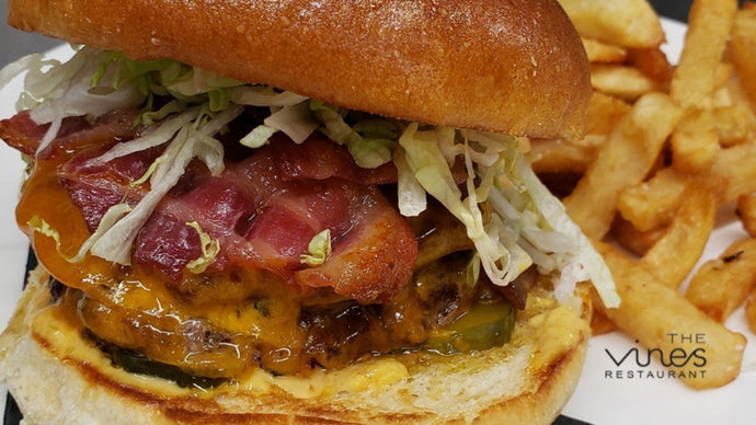THE VINES AT CHV: the CHV Burger