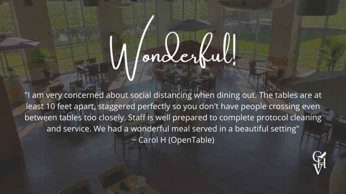 Wonderful! The Vines Restaurant experience continues to impress!