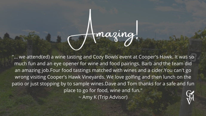 Amazing! Events at CHV continue to impress!