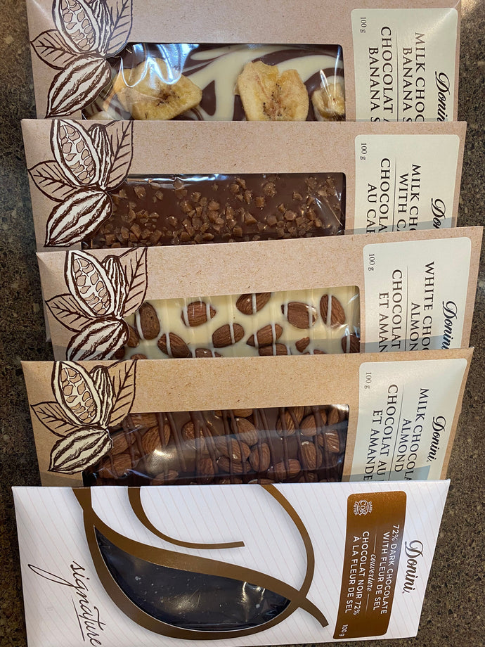 Donini Chocolate Bars