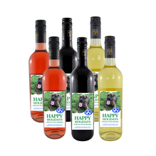 Load image into Gallery viewer, Humane Society/CHV Jolly Paw-liday Packages - 6 x Mixed Wine
