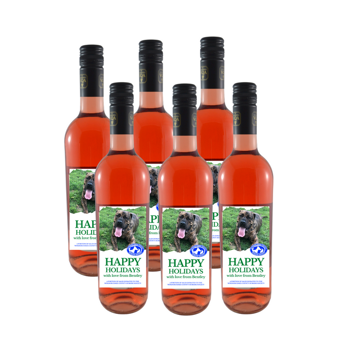 Humane Society/CHV Jolly Paw-liday Packages - 6 x Rosé Wine